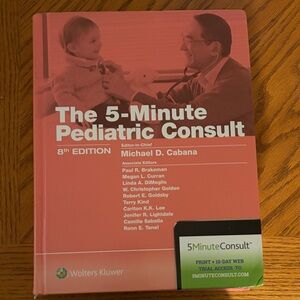 The 5-Minute Pediatric Consult Book